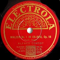 Electrola : Cortot - Chopin Waltzes